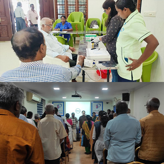 Free Diabetes Screening and Education Camp at Kesavadev Road Residence Association