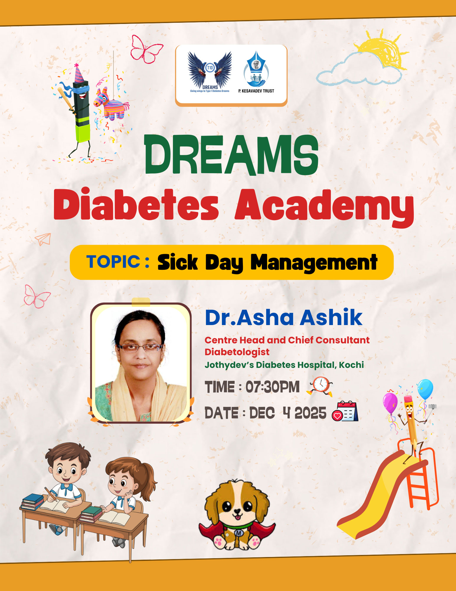 DREAMS Diabetes Academy Session on Sick Day Management