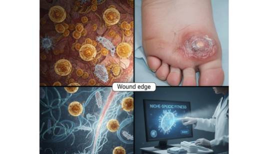 Why Chronic Wounds Refuse to Heal: How Staphylococcus aureus Exploits the Wound Edge