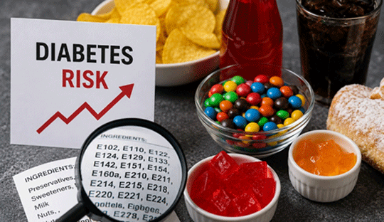 Food Coloring Additives Linked to Higher Type 2 Diabetes Risk