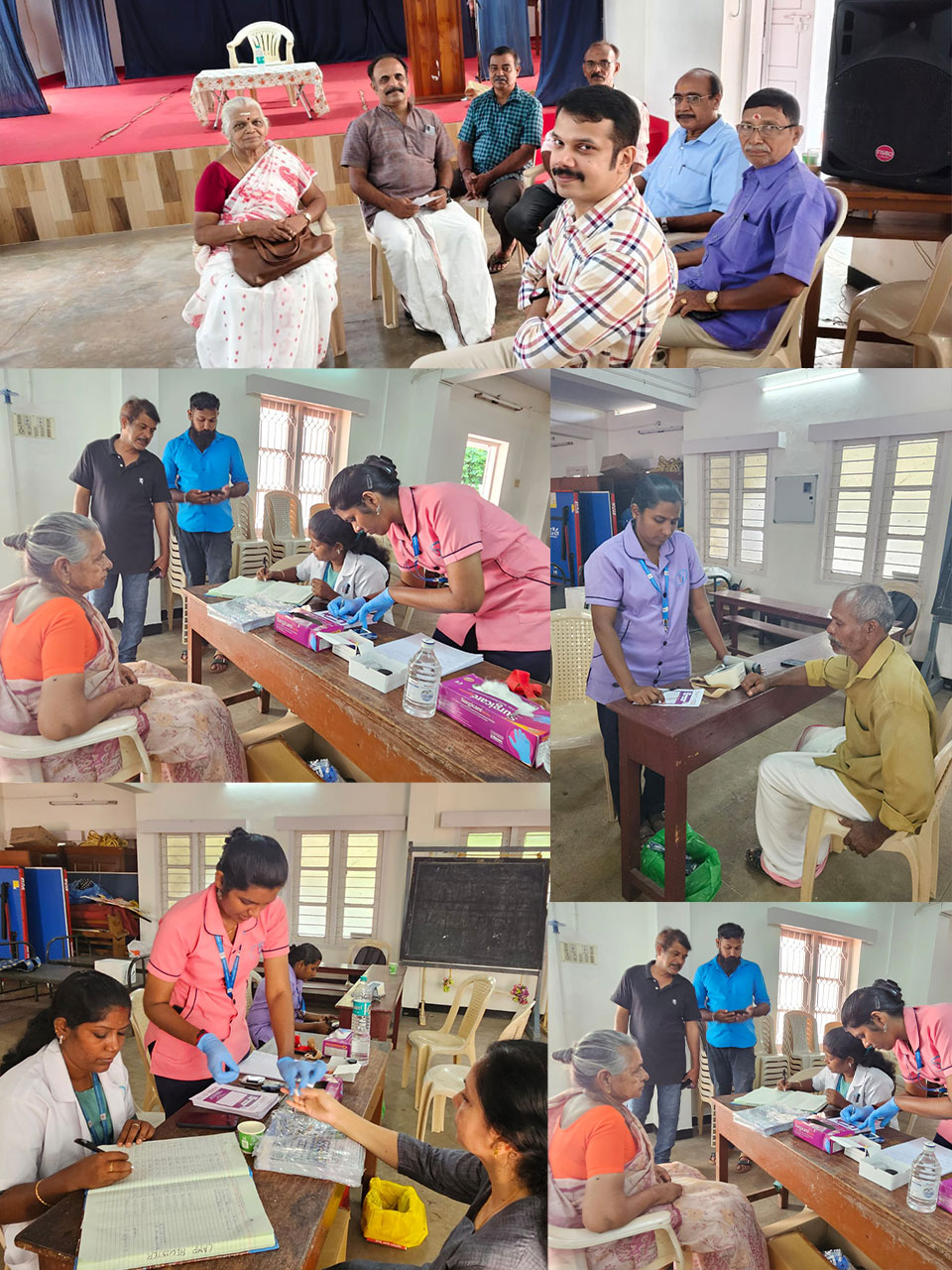 Community Diabetes Camp - Esvar Vilas Residents Association
