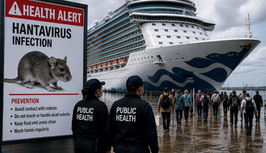 Hantavirus Scare on Cruise Ship Prompts Global Health Monitoring
