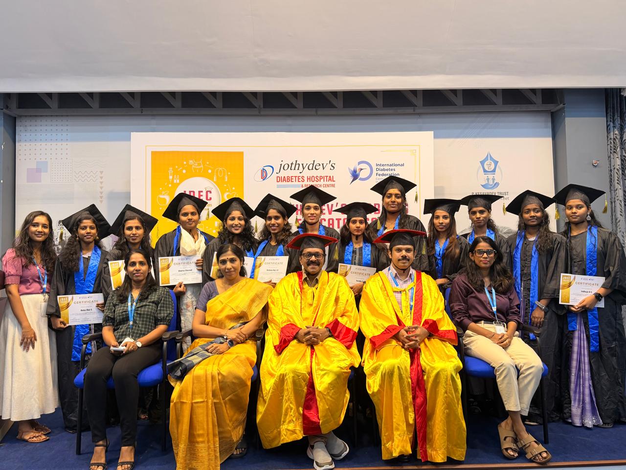 Convocation Ceremony of JDC Diabetes Educator Training Program at JDC